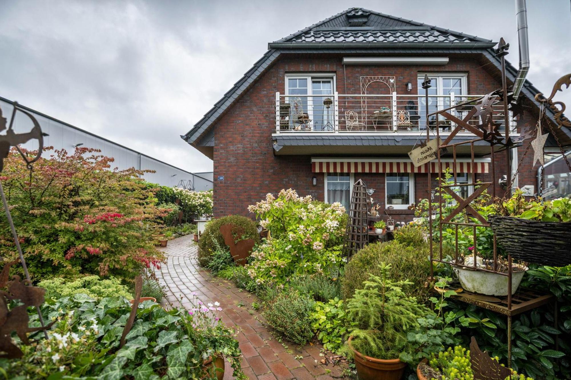 Die Kleine Oase 3 Im Wohnhaus Stuhr Exterior foto